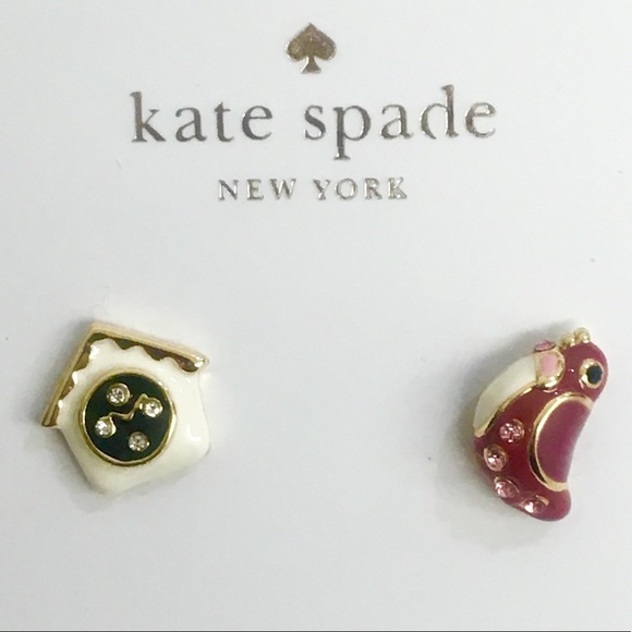 kate spade Jewelry - Adorable NWOT Kate Spade earrings 🐦